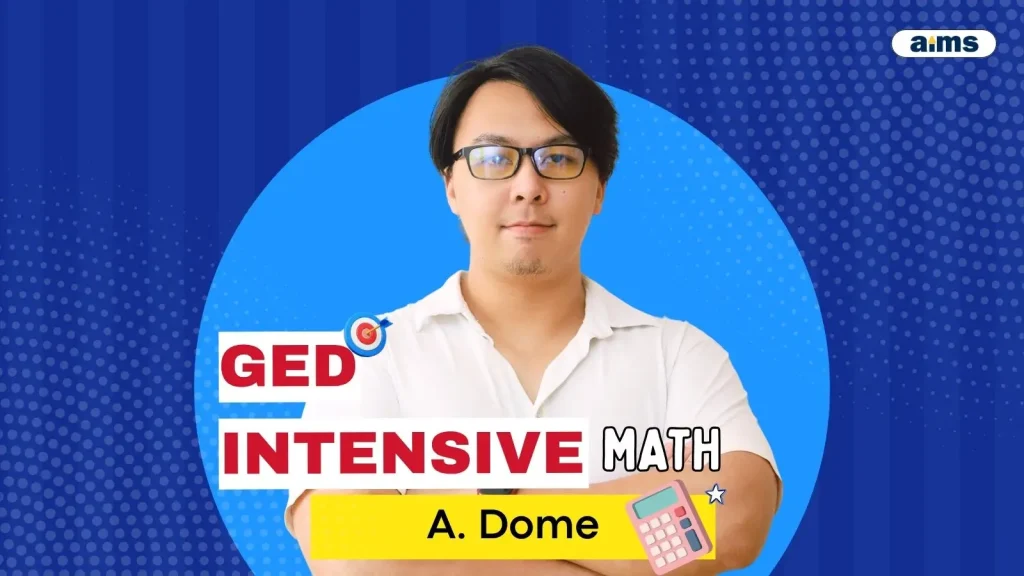 GED Math (Aug 31 – Oct 1)