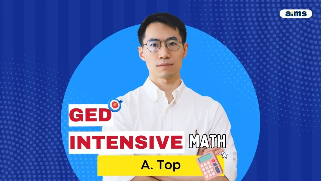 GED Math (Aug 31 – Oct 1)