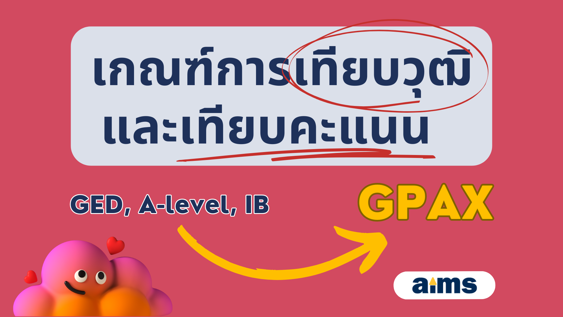 เกณฑ์การเทียบวุฒิและเทียบคะแนน GPAX หลักสูตรนานาชาติ/ ต่างประเทศ