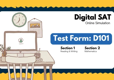 Private SAT Simulation Test: Form D101