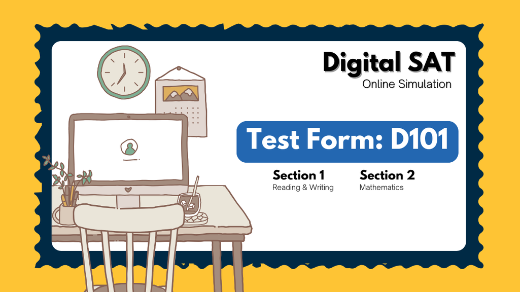 Private SAT Simulation Test: Form D101